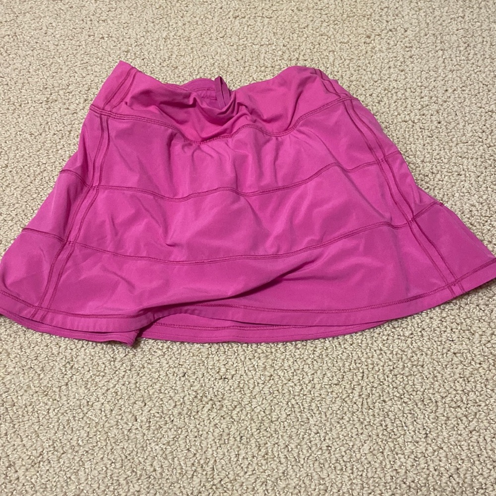 sonic pink lululemon skirt